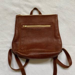 Portland Leather Goods Nutmeg Tote Backpack